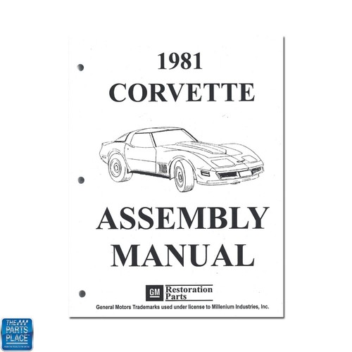 1981 corvette factory assembly - corvette,